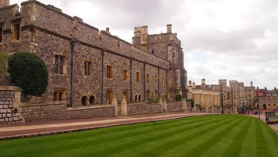 Windsor Castle, a royal residence near London, England