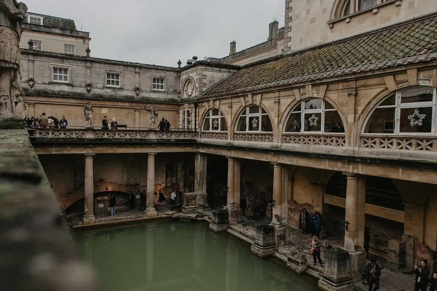 The Roman Baths in Bath, England
